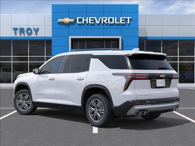 2026 Chevrolet Traverse — rear three-quarter view