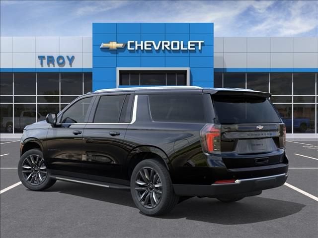 2026 Chevrolet Suburban — rear three-quarter view