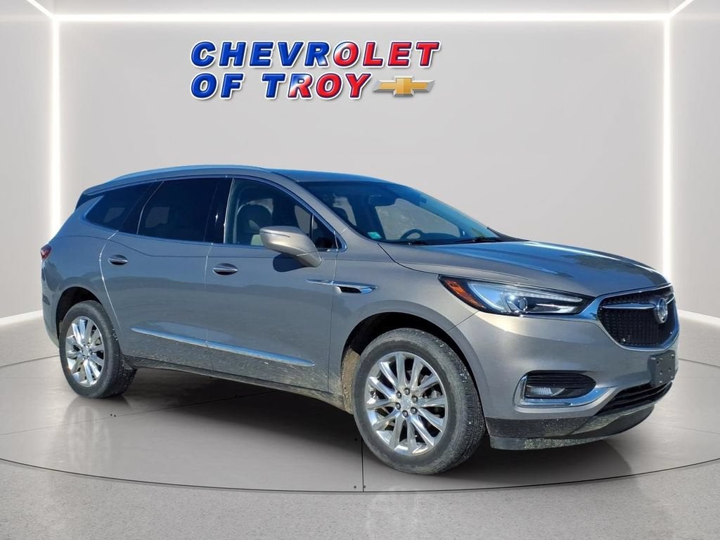 2019 Buick Enclave Essence in Includes Spectra Gray Lower Exterior Accent Color.) — front three-quarter view