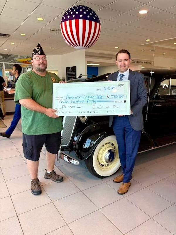 community-donation-event with Chevrolet of Troy