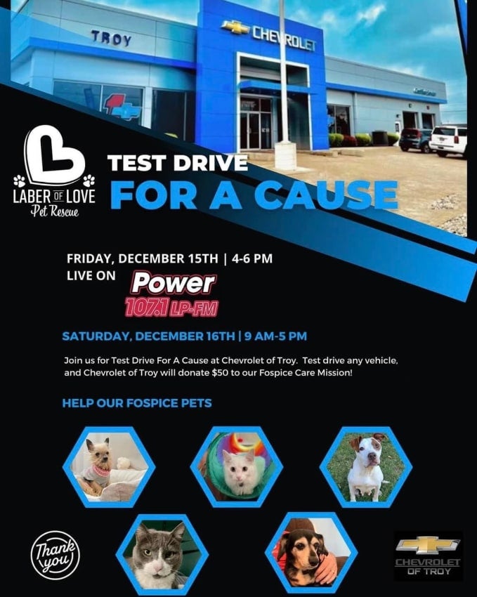 community-donation-event with Chevrolet of Troy