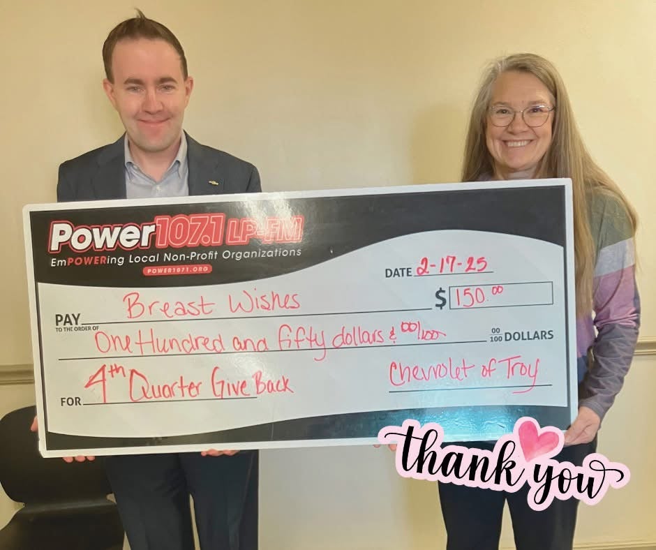 community-donation-event with Chevrolet of Troy